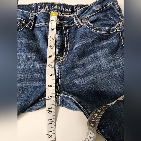 L.A. Idol USA Jeans Size 13 - 34in - Picture 5 of 8